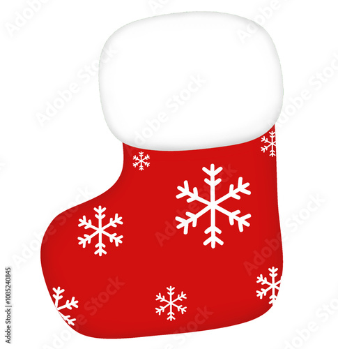 red christmas sock