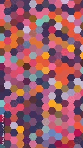 Wallpaper Mural hexagonal motif. hexagonal pattern. hexagonal background. ornamental motif Torontodigital.ca