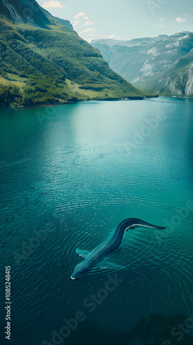 Mysterious Sightings: The Enigmatic Ogopogo in the Canadian Waters photo