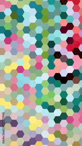 Wallpaper Mural hexagonal motif. hexagonal pattern. hexagonal background. ornamental motif Torontodigital.ca