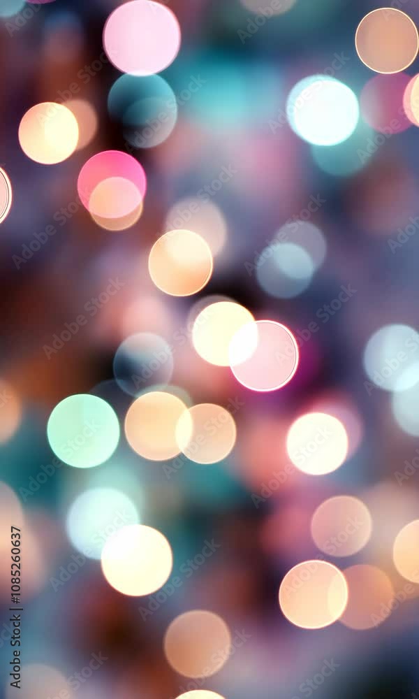Colorful Bokeh Lights Abstract Background Colorful Bokeh Lights Abstract Background