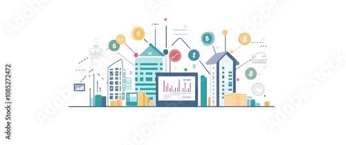 Cryptocurrency Investment Growth Showing Financial Success