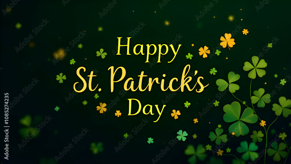 Saint Patrick's day abstract background Saint Patrick's day abstract background