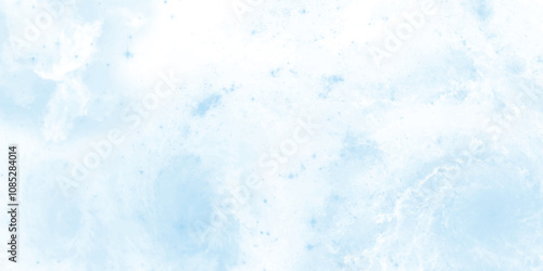 Peaceful Abstract Swirl in Light Blue with Soft Mist and Gradients