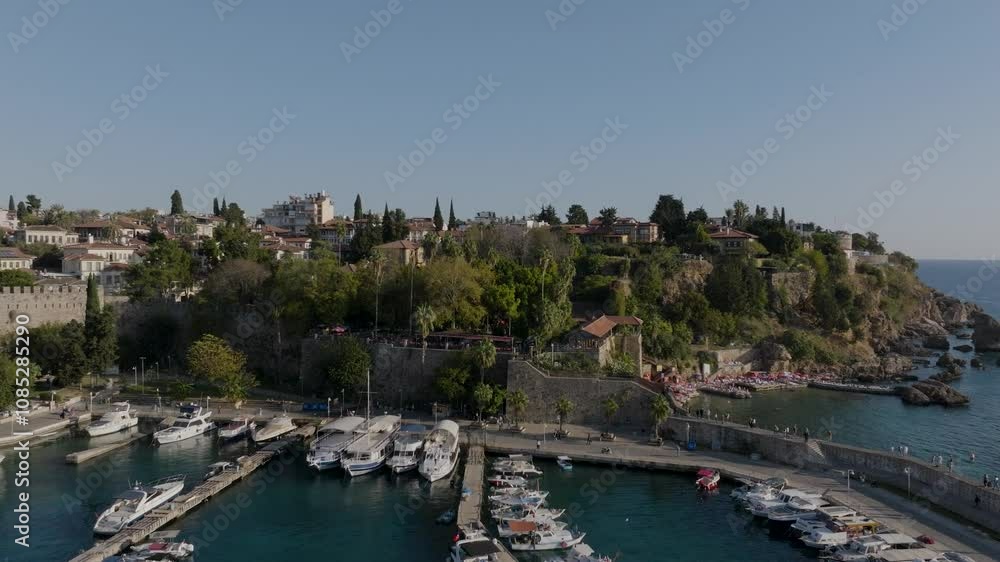 Antalya Kaleici Marina Drone Shooting Antalya Kaleici Marina Drone Shooting