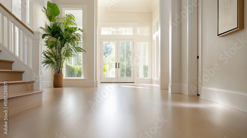 Lichtdurchfluteter, moderner Wohnraum mit viel Licht und Schattenspiel - Konzept Immobilien 