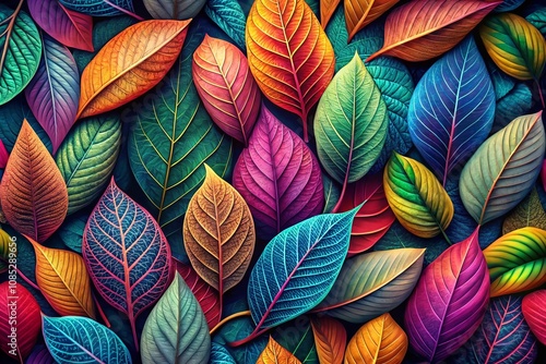 Wallpaper Mural Urban Exploration Photography: Seamless Leaf Background Design Torontodigital.ca