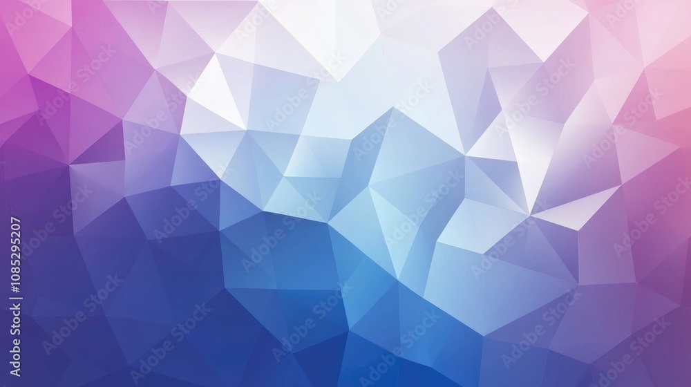 Obraz premium Colorful Geometric Triangle Gradient Background