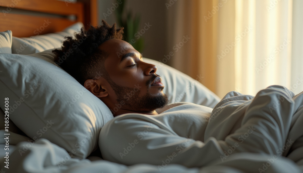 Peaceful Sleep in a Cozy Bed Peaceful Sleep in a Cozy Bed