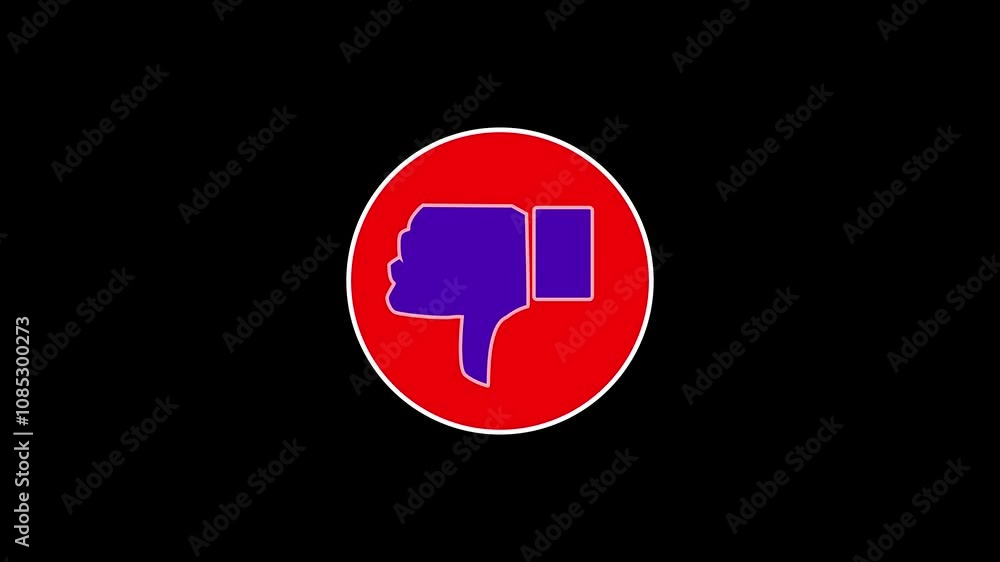 neon dislike thumb-ail baton .Glowing neon line Hand thumb up icon isolated on black background. Neon Outline Like icon video. neon dislike thumb-ail baton .Glowing neon line Hand thumb up icon isolated on black background. Neon Outline Like icon video.