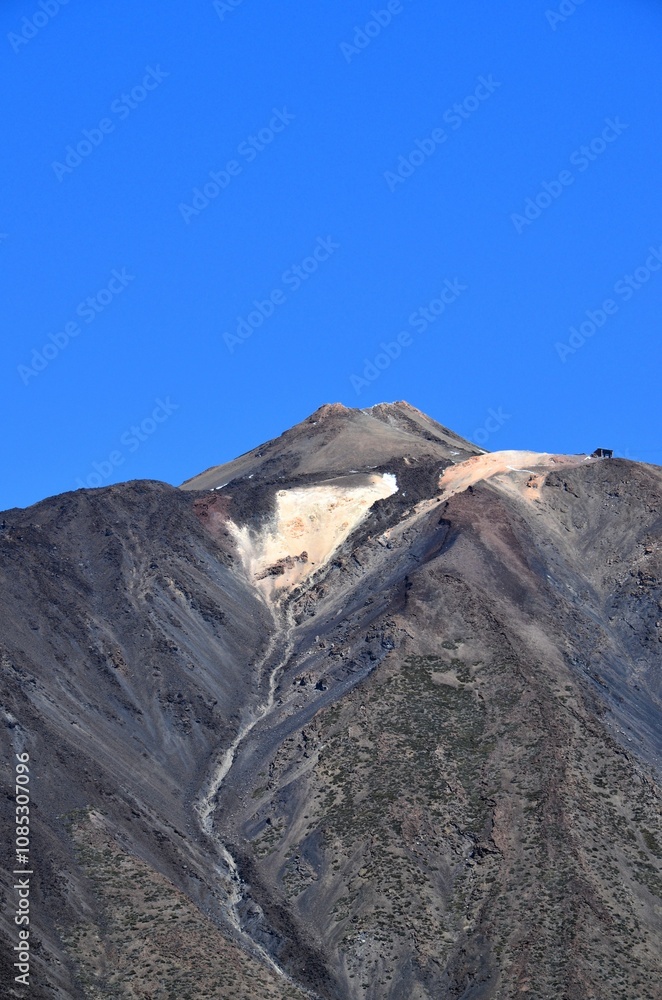 Panorama of caldera in Teide National Park, Tenerife, Canary Islands, Spain Panorama of caldera in Teide National Park, Tenerife, Canary Islands, Spain