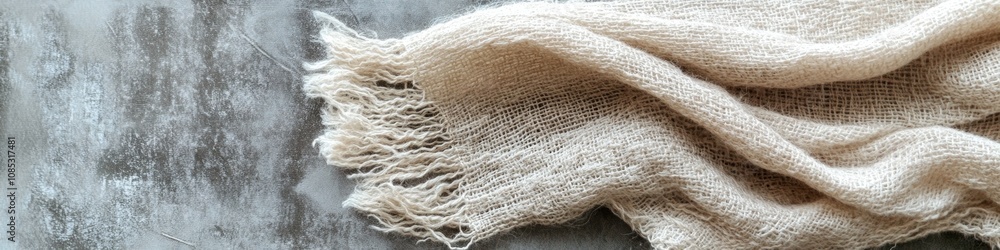 Lightweight shawl adds a touch of elegance to any outfit. Its delicate texture and neutral tone make it a versatile accessory for day or night. Lightweight shawl adds a touch of elegance to any outfit. Its delicate texture and neutral tone make it a versatile accessory for day or night.