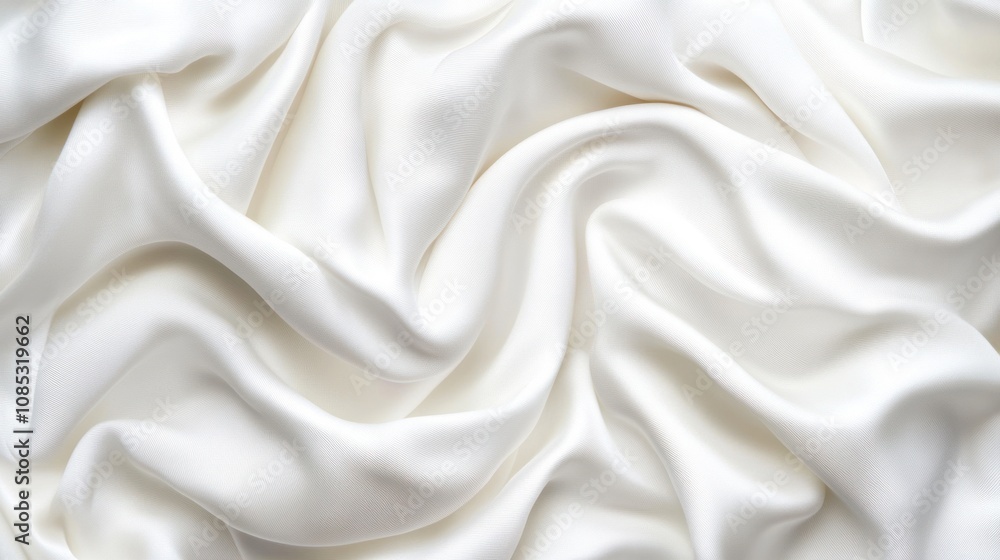White Silk Fabric Texture White Silk Fabric Texture