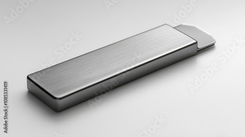 Wallpaper Mural Sleek Silver Utility Knife: Precision Cutting Tool  Torontodigital.ca