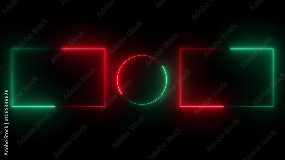 End Screen Neon Frame – Futuristic Blue Glowing Border Animation Isolated on Black Background in Seamless Loop for Video Projects and Digital Content End Screen Neon Frame – Futuristic Blue Glowing Border Animation Isolated on Black Background in Seamless Loop for Video Projects and Digital Content