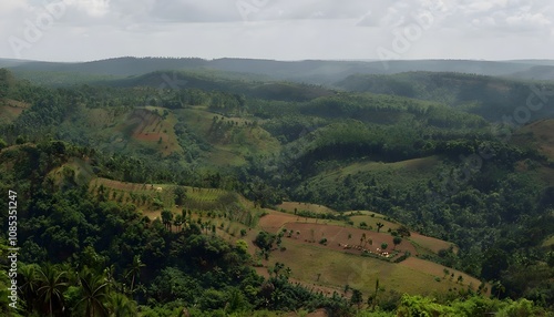 Lobaye Region's Rolling Tropical Hills photo