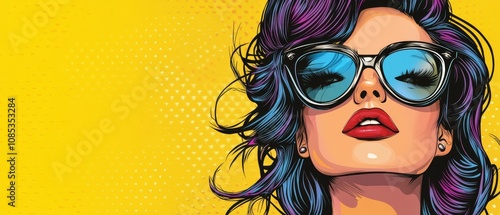 Retro Chic Pop Art Woman 