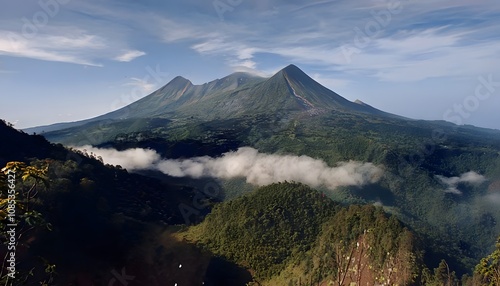 A Breathtaking View of Mount Cameroon