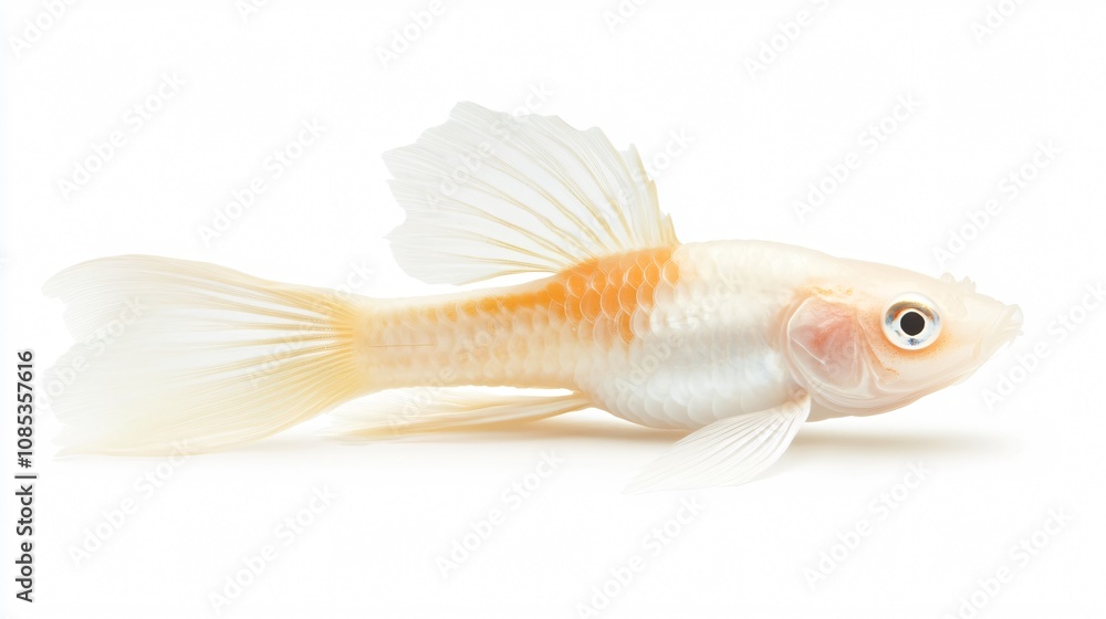 goldfish isolated on white background goldfish isolated on white background