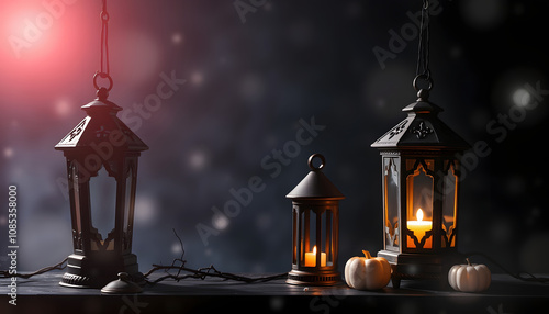 Lamps Photoshop Overlay, Light photo, lighter effect, Halloween Christmas magic lamp overlay with white shades, png