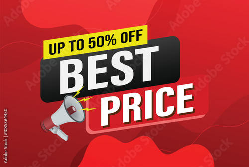 best price poster banner graphic design icon logo sign symbol social media website coupon

