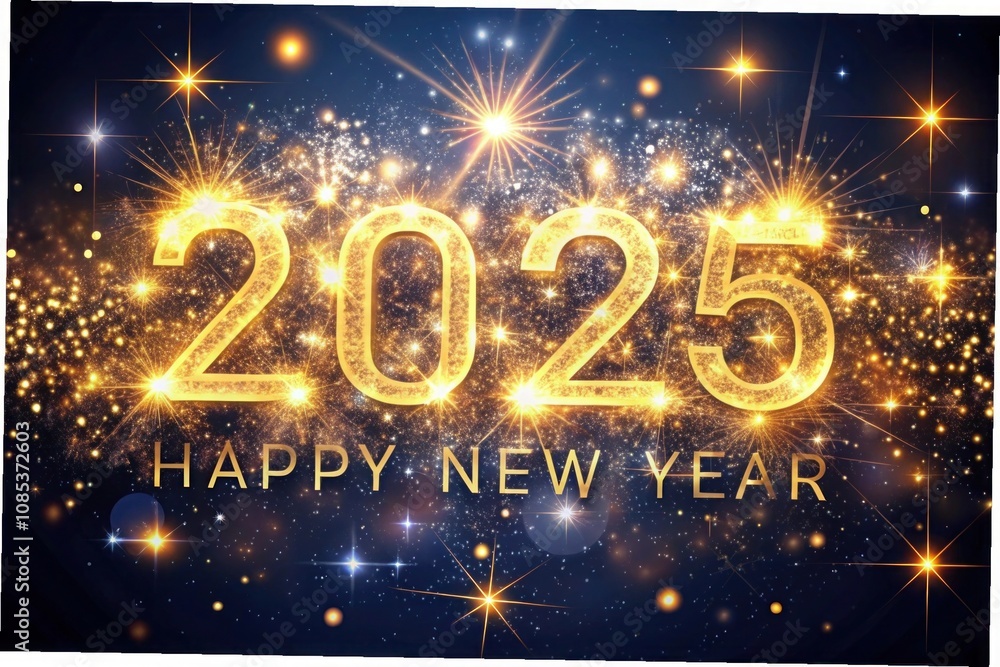 happy new year 2025 greeting, new year 2025, happy new year , banner, AI Generative happy new year 2025 greeting, new year 2025, happy new year , banner, AI Generative