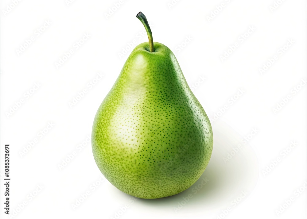 Aerial Photography of a Pear Icon on White Background, Trendy Flat Style Illustration, Perfect for Modern Design, Food Graphics, and Healthy Lifestyle Imagery Aerial Photography of a Pear Icon on White Background, Trendy Flat Style Illustration, Perfect for Modern Design, Food Graphics, and Healthy Lifestyle Imagery