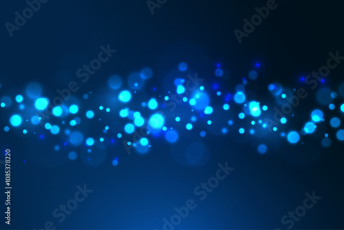 Abstract blue background with bokeh, abstract bokeh background, abstract background with lights