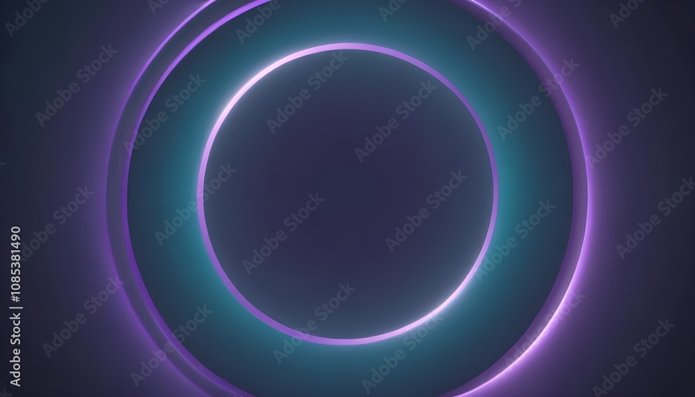 Realistic neon lights background Realistic neon lights background
