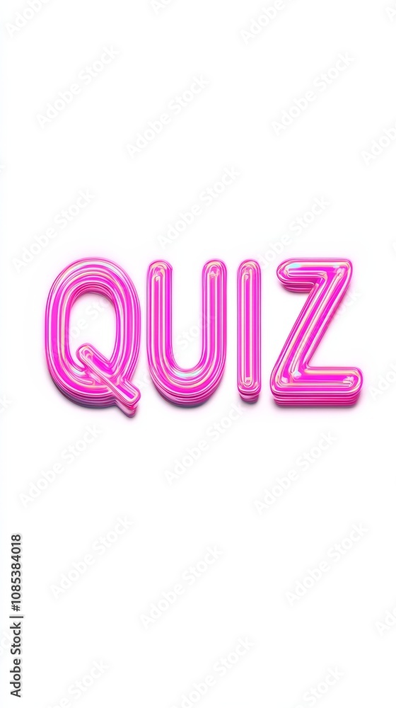 Quiz Night: A neon pink Quiz Night: A neon pink