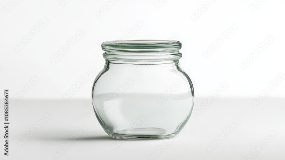 Clear Glass Jar with Lid: An empty glass jar with a lid, ready for your creative vision. This simple, clean image evokes a sense of possibility and potential. Clear Glass Jar with Lid: An empty glass jar with a lid, ready for your creative vision. This simple, clean image evokes a sense of possibility and potential.