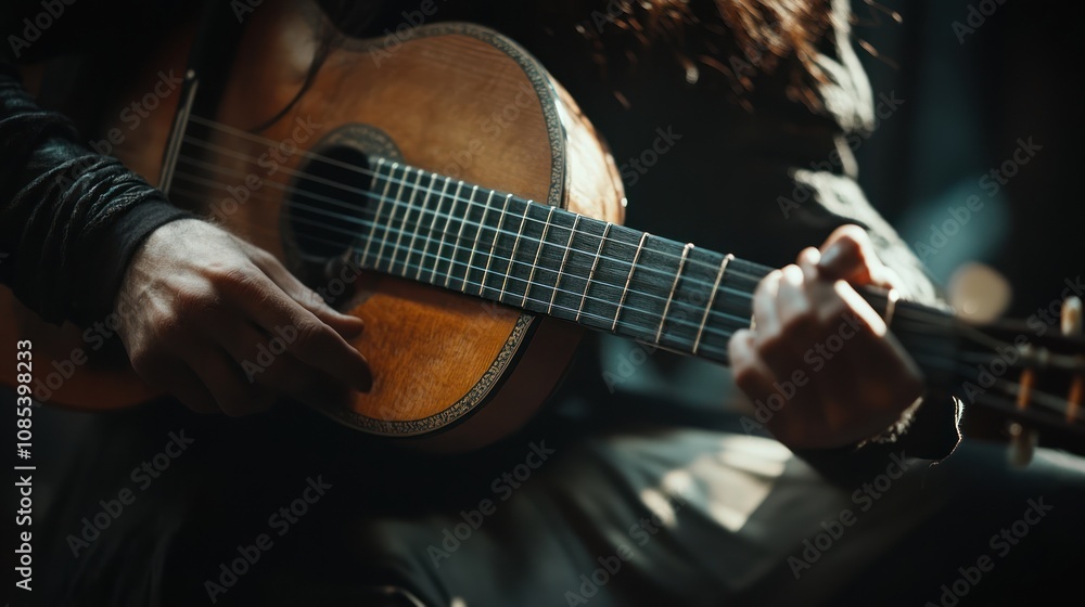 Acoustic Guitar Player Acoustic Guitar Player