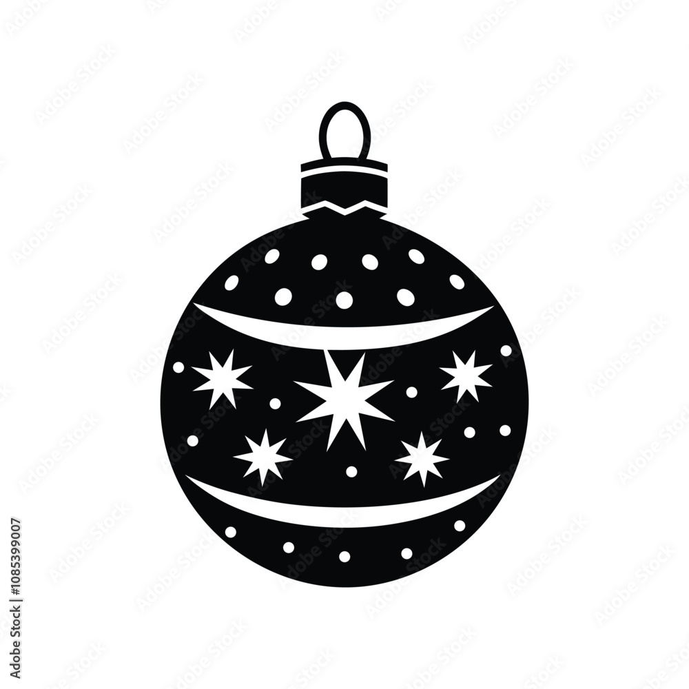 Christmas Ball Design Vector Illustration for Holiday Decorations Christmas Ball Design Vector Illustration for Holiday Decorations