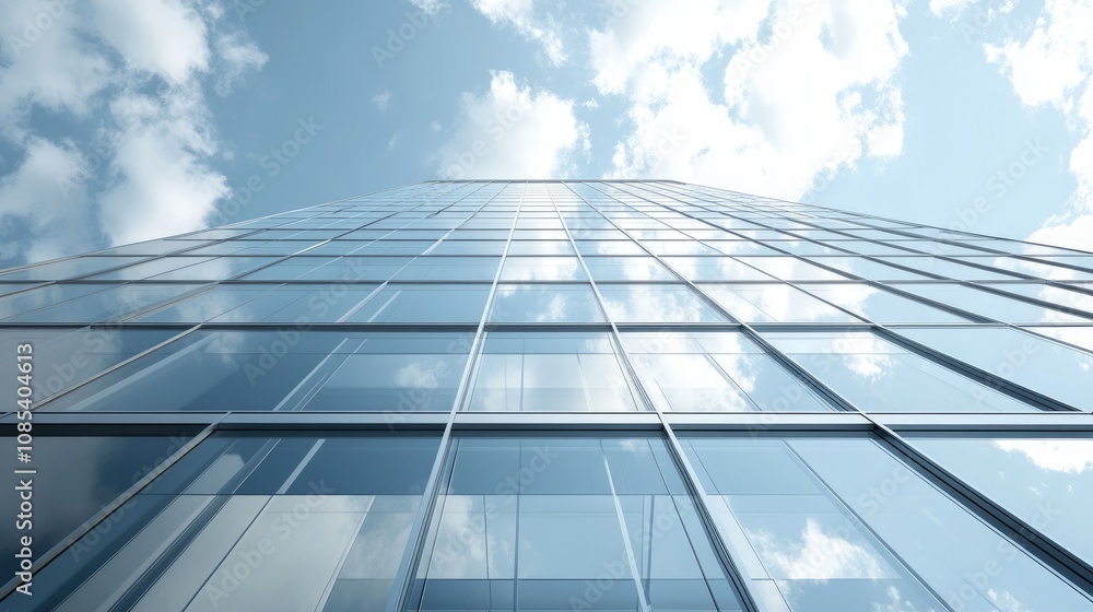 Glass Facade Skyscraper Glass Facade Skyscraper