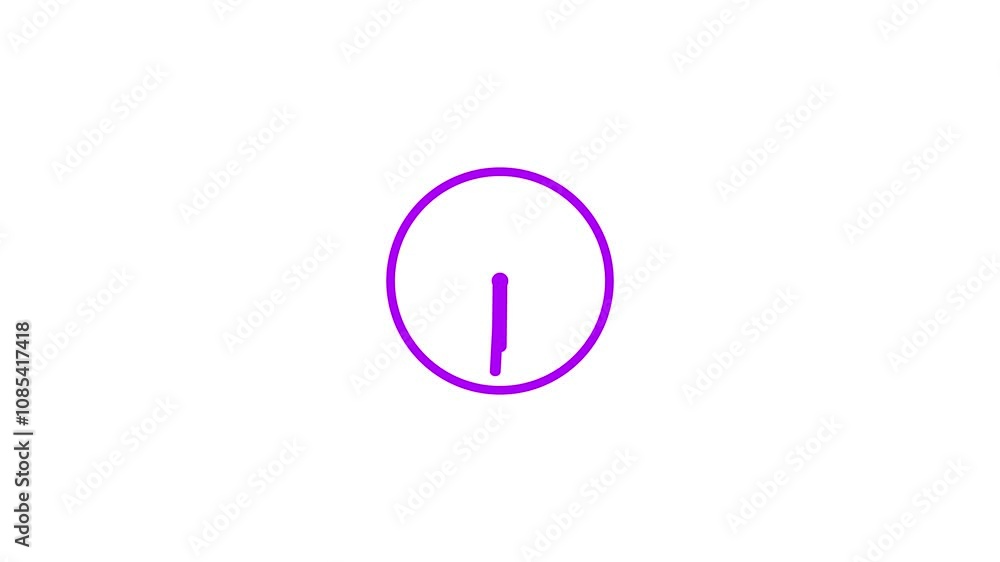 clock icon timer concept transparent . wall clock spinning animation. clock icon timer concept transparent . wall clock spinning animation.