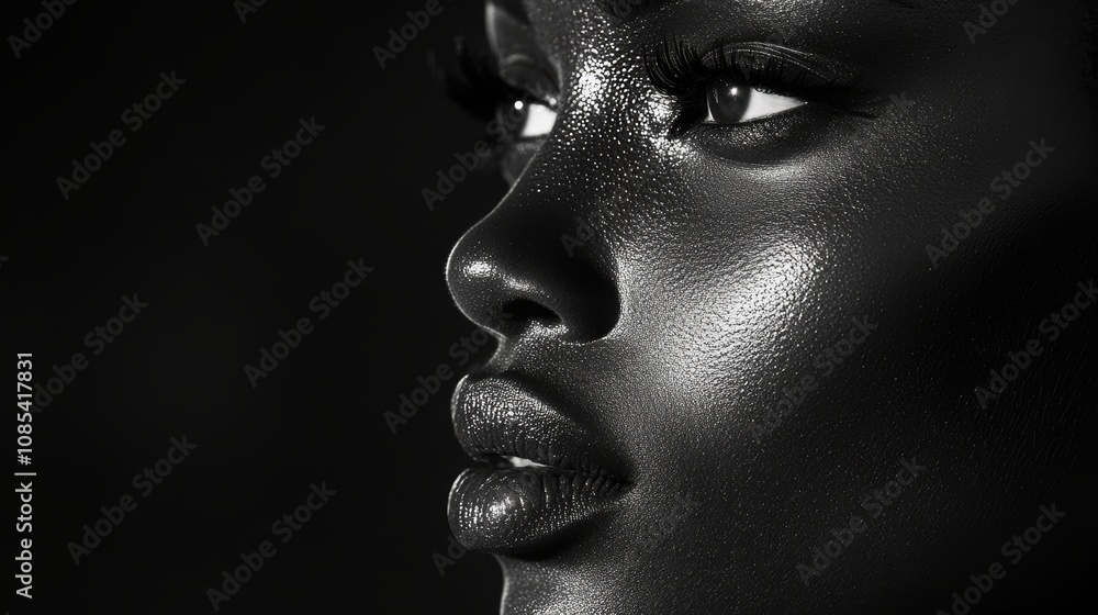 a black and white photo of a aborigin woman with shadow, beautiful portrait studio shot a black and white photo of a aborigin woman with shadow, beautiful portrait studio shot