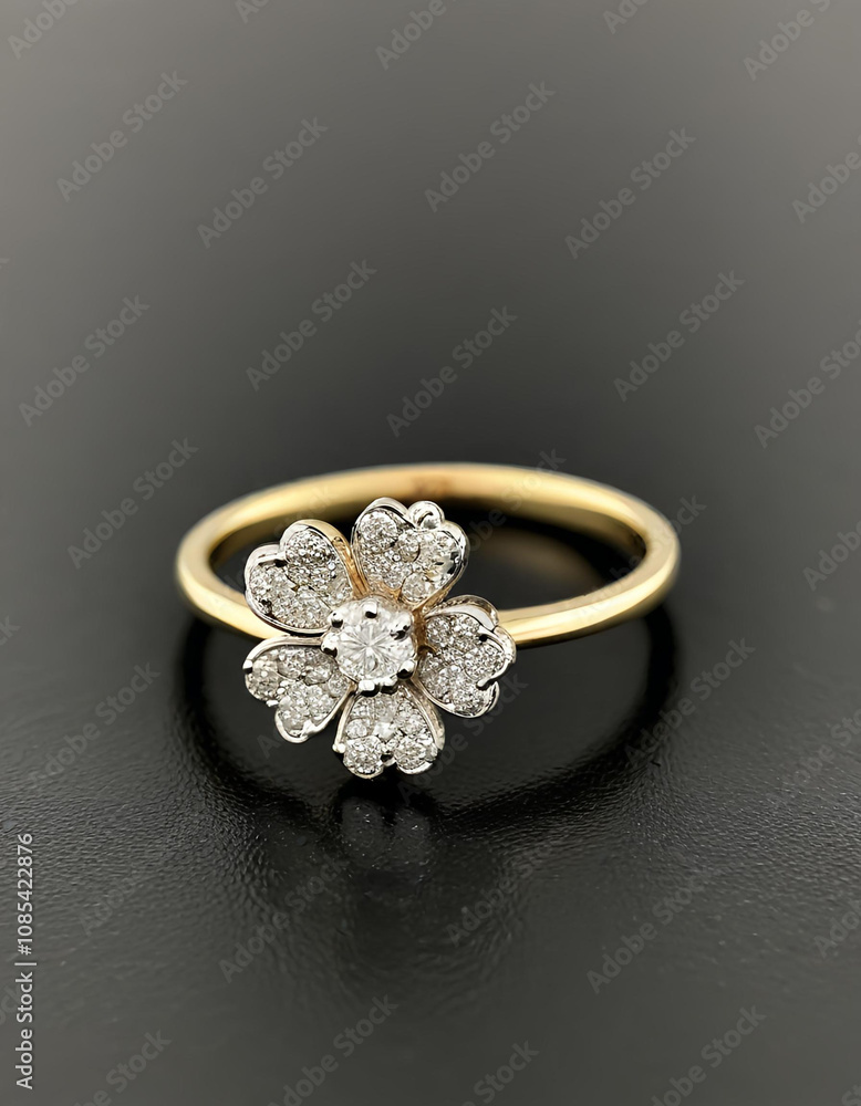 gold ring with diamond gold ring with diamond