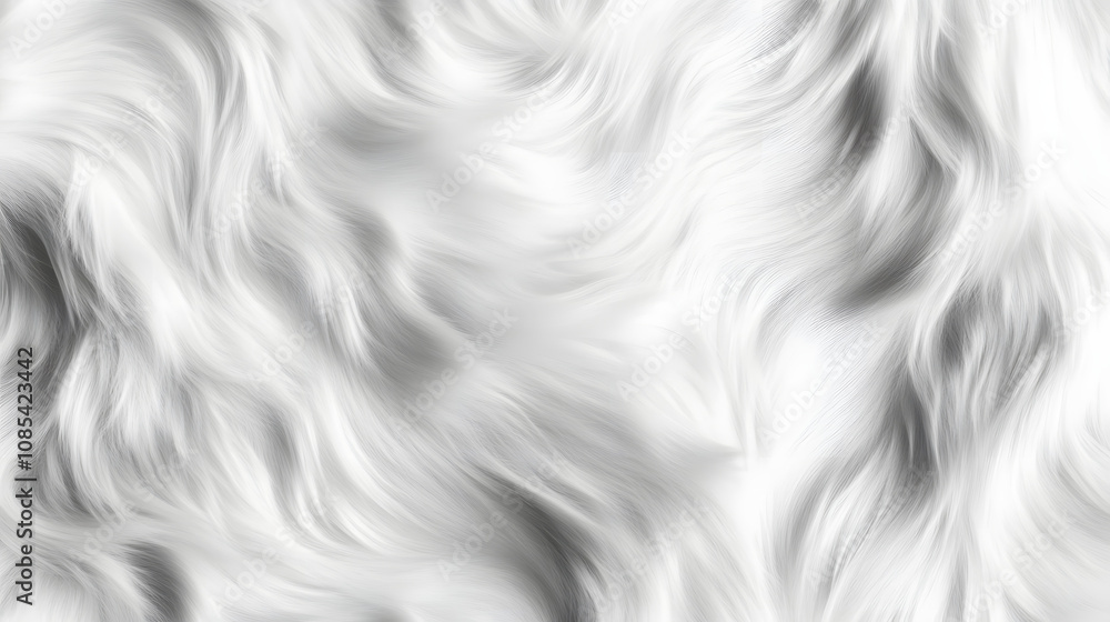 White fluffy fur texture, fabric wool material, soft fluffy animal hair, abstract natural wool pattern, background White fluffy fur texture, fabric wool material, soft fluffy animal hair, abstract natural wool pattern, background