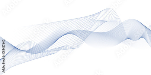 Abstract wavy lines Digital frequency track equalizer background. colorful web line and valleys is featured in an abstract background illustration. Energy technology concept modern backdrop. vector.