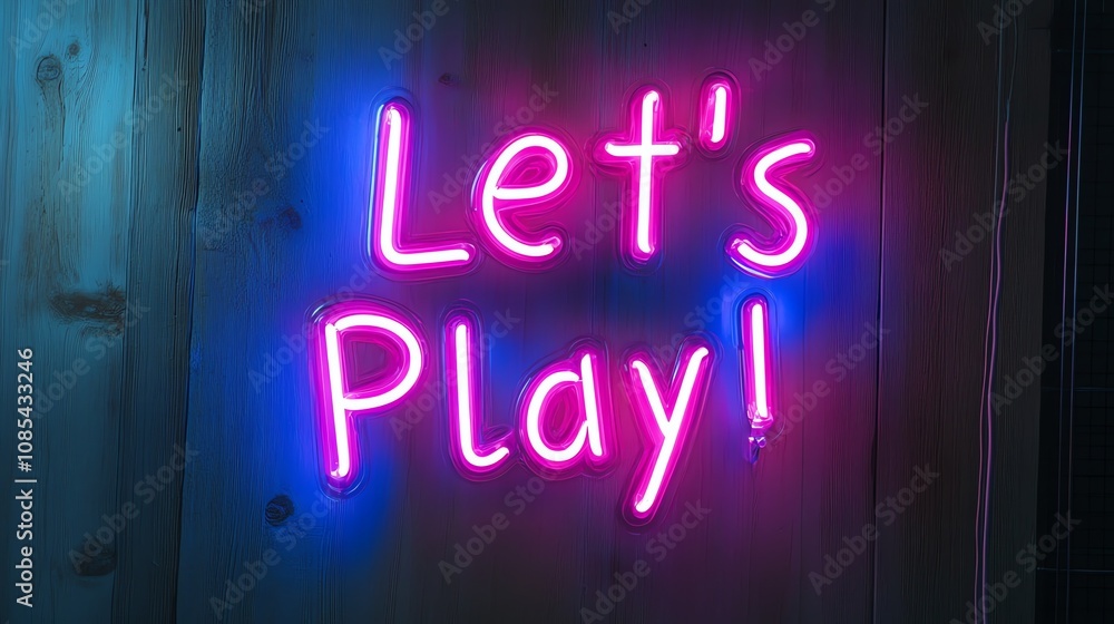 A neon sign that says A neon sign that says