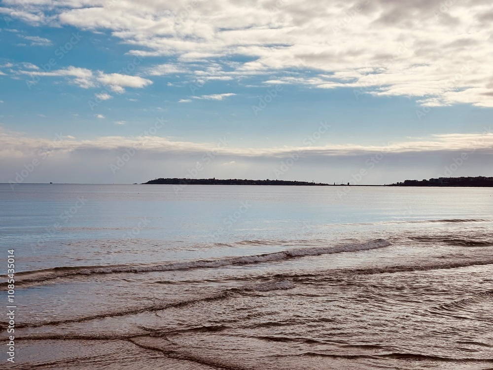 Obraz premium sunset on the beach