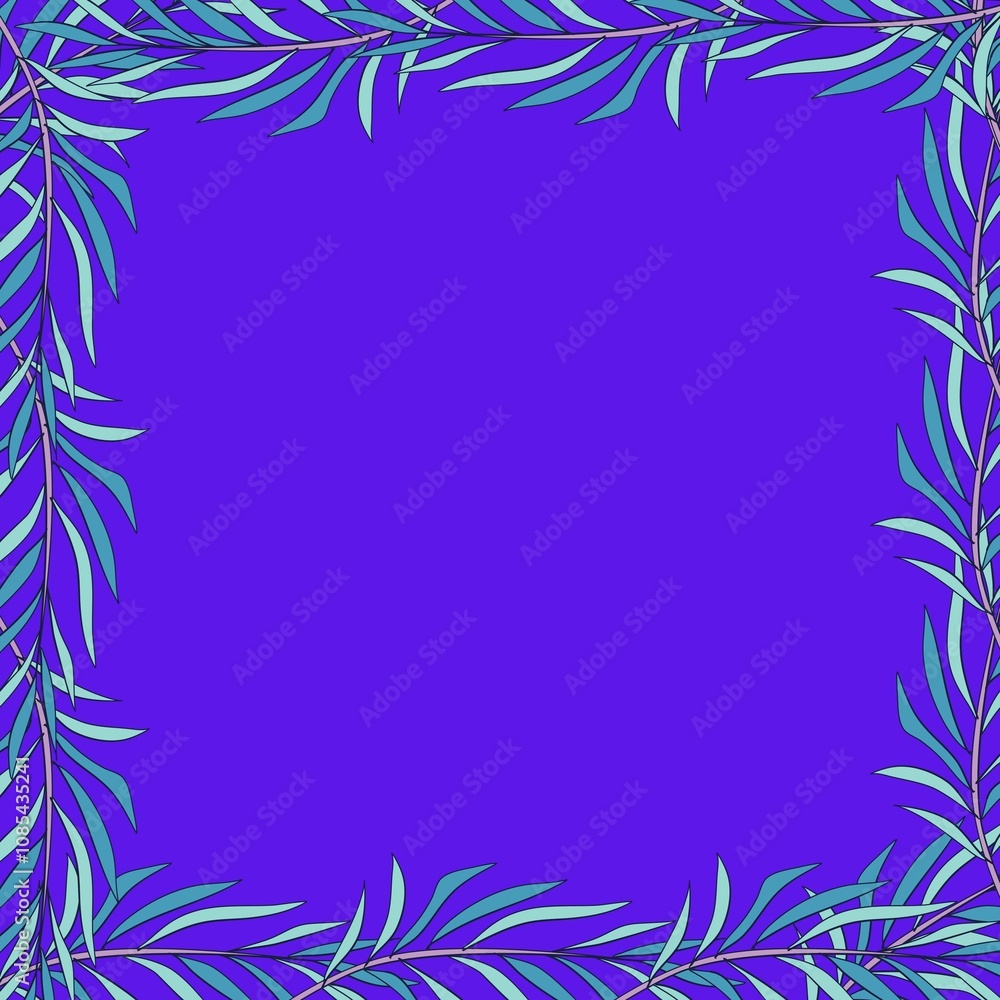abstract background with frame christmas frame with fir branches abstract background with frame christmas frame with fir branches