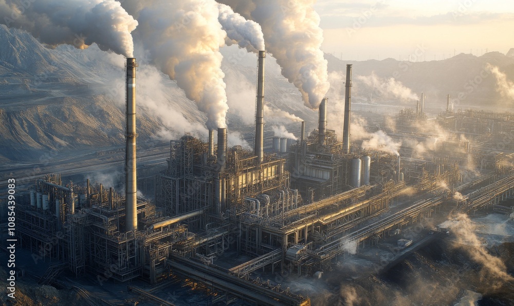 Process of capturing carbon dioxide emissions from industrial sources, converting them for utilization, and securely storing them underground to mitigate climate impact. Process of capturing carbon dioxide emissions from industrial sources, converting them for utilization, and securely storing them underground to mitigate climate impact.