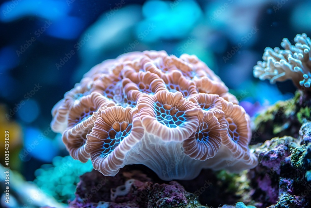 Vibrant Coral Reef: A Close-Up of Marine Life Vibrant Coral Reef: A Close-Up of Marine Life