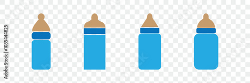 Baby bottle icon