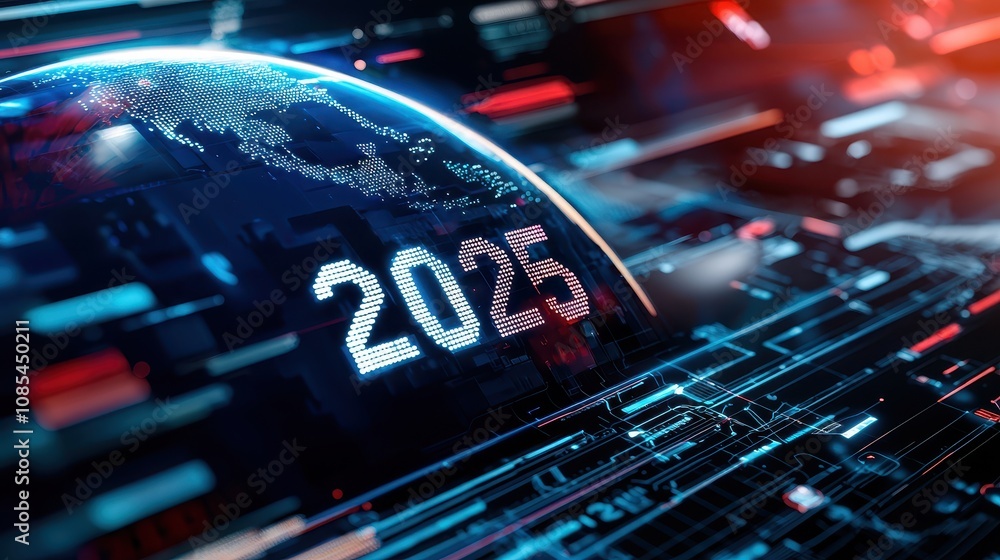 Holographic Global Business Strategy Visualization 2025 Holographic Global Business Strategy Visualization 2025