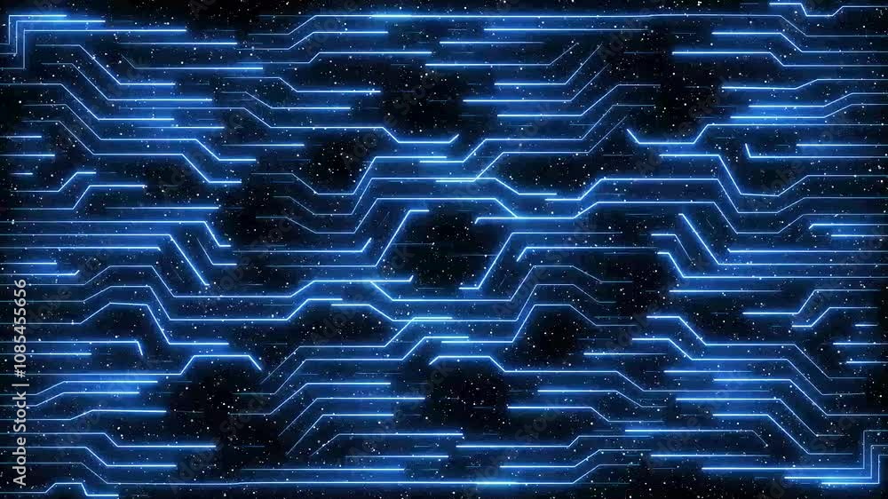 Abstract circuit board. Digital Circuit Network Technology internet data space Background.