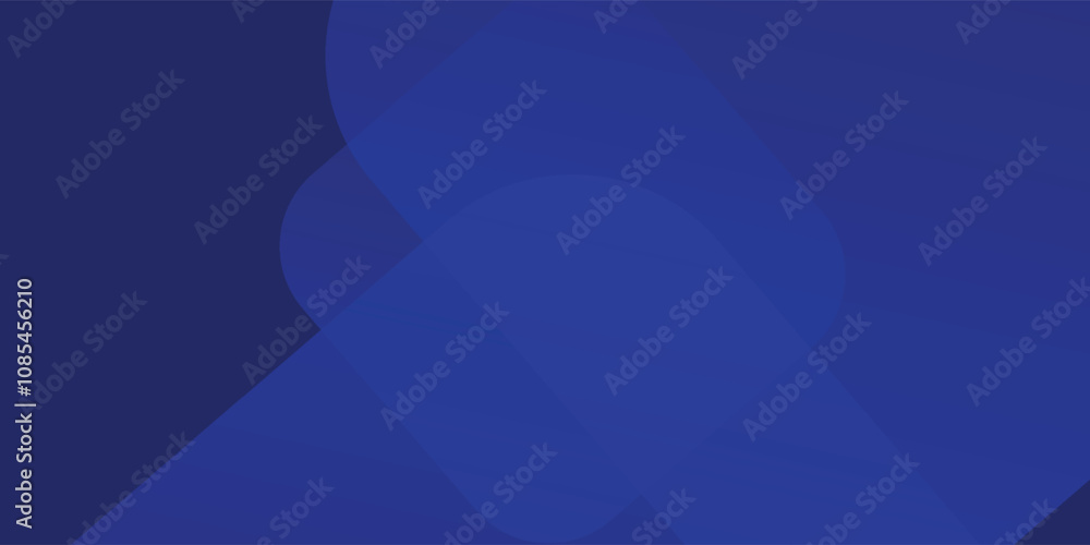 Obraz premium Abstract blue background. Modern simple blue geometric design. Minimal shapes. Suit for booklet, brochure, banner, poster, website, flyer, cover, corporate, backdrop