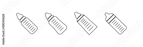Feeder duo line icon