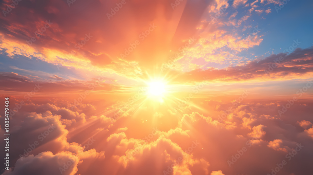 Divine consciousness and energy in peace before the creation of the universe in the void. Infinite. Illustration Divine consciousness and energy in peace before the creation of the universe in the void. Infinite. Illustration